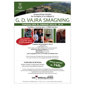 Winemakers Dinner m/ G.D. Vajra torsdag d. 26. februar kl. 18.30