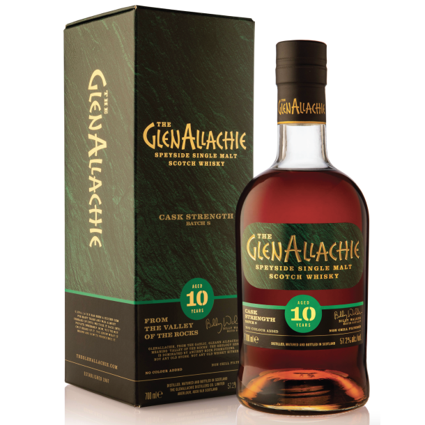 GlenAllachie - 10 Years Old Batch 8, Cask Strength 57,2% - 70cl