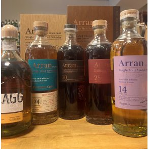 Arran whiskysmagning onsdag d. 28. oktober kl. 18.30