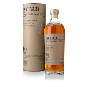Arran 10 YO Single Malt Sherry/Bourbon Casks 46% - 70 cl.