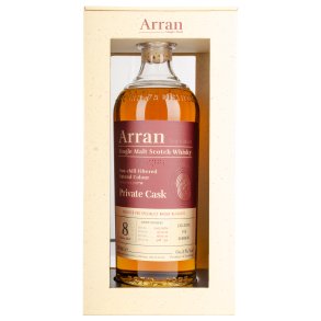 Arran Private Cask 8 YO Single Cask 60,8% - 70 cl. 