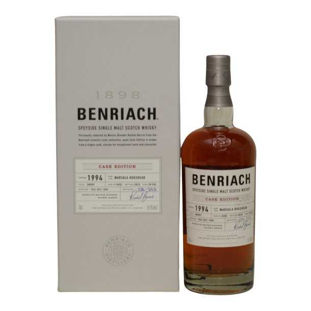 Benriach 1994 Single Cask 28YO Smoky Marsala Barrel 56% - 70cl