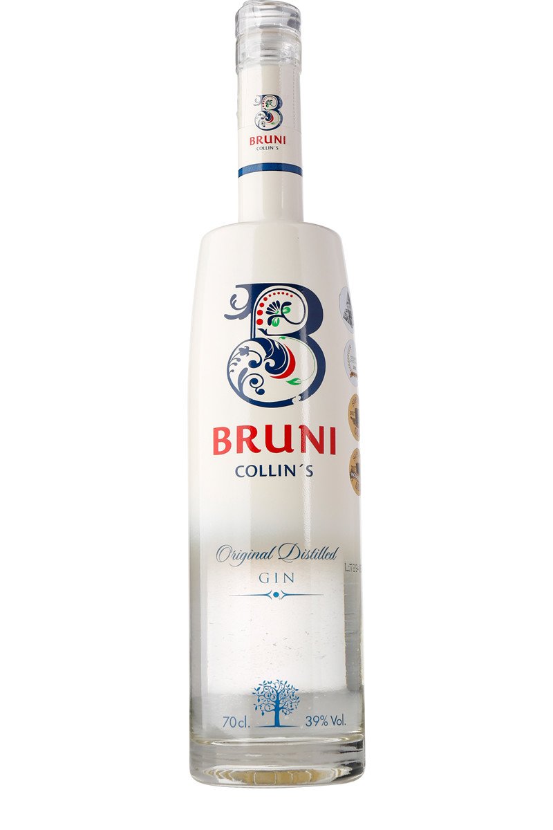 Bruni Collins Gin 39, 70cl Gin Vinspecialisten Randers