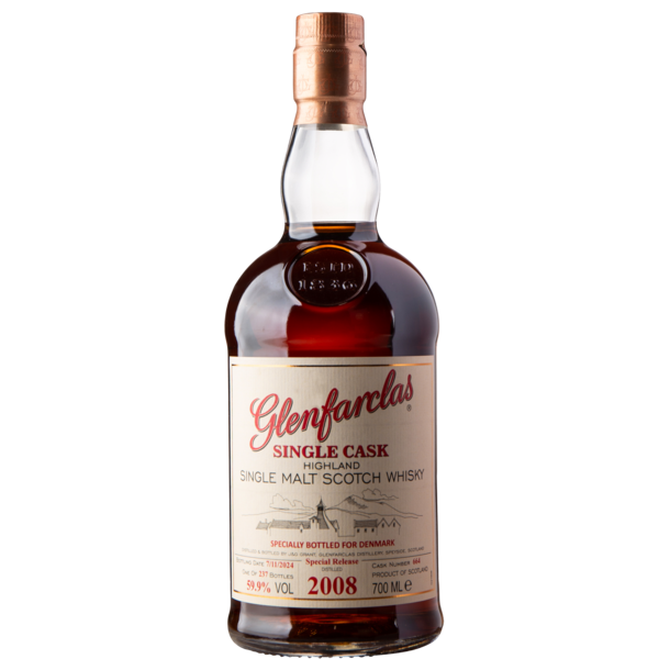 Glenfarclas Single Cask 2008 Special Release for Denmark - Cask 664 59,9%