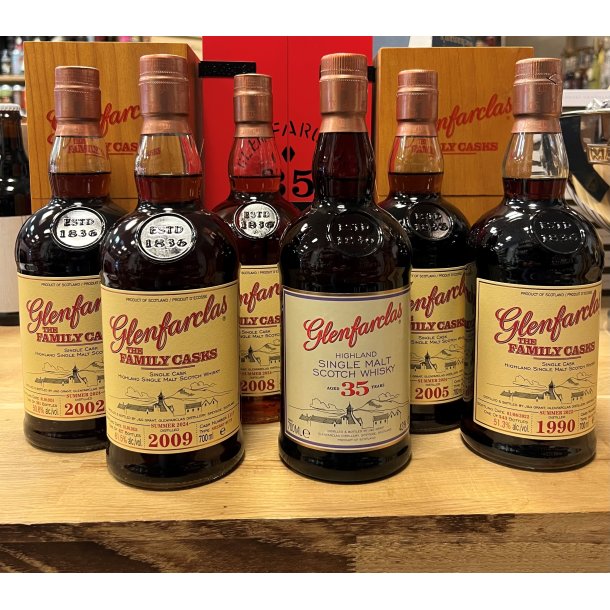 Glenfarclas Whiskysmagning fredag d. 28.2.25 kl. 19.00