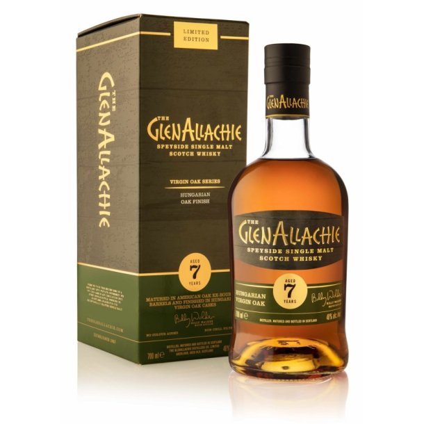 GlenAllachie 7YO - Hungarian Virgin Oak 48%