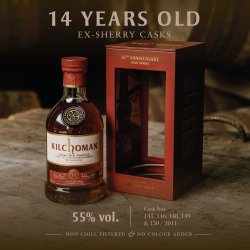 Kilchoman Whiskysmagning fredag d. 21.11.25 kl. 19.00