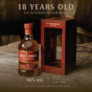 Kilchoman 20th Anniversary Cask Series 18 YO 46% - 70cl
