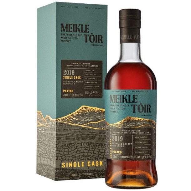 Meikle T�ir 2019 Single Cask Oloroso Sherry Hogshead 60,4% - 70cl