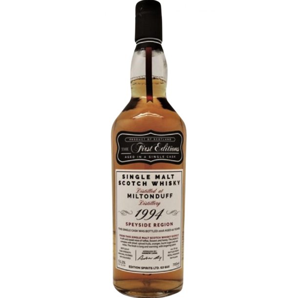 The First Editons Miltonduff 1994 28 YO Single Cask 50,6% - 70cl