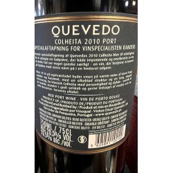 Quevedo Colheita 2010 Limited Edition