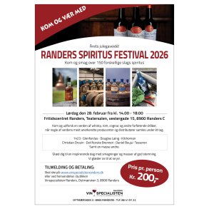 Randers Spiritus Festival 2026 - lrdag d. 28. februar 2026