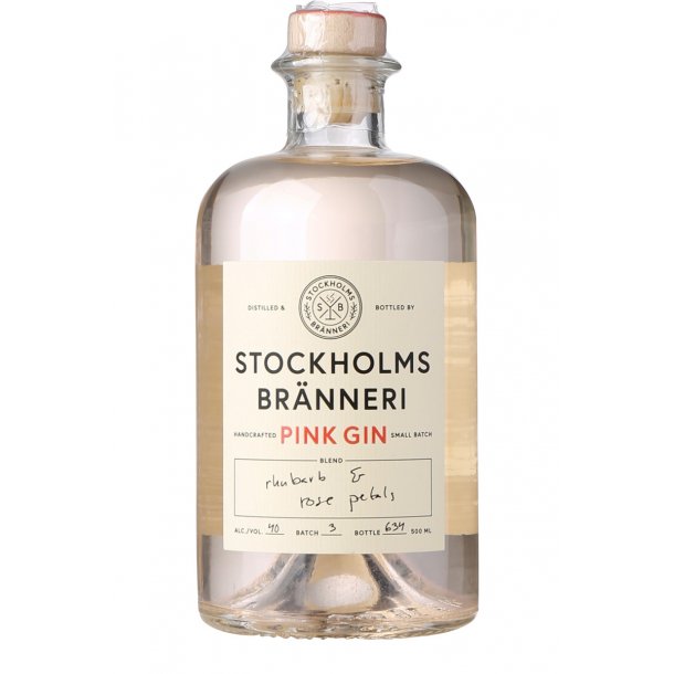 Stockholms Brnneri Pink gin 40%, 50cl